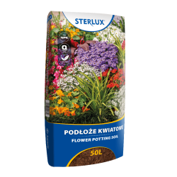 Ziemia do kwitnących  50 L   Sterlux  HOLLAS